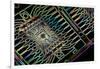 Microprocessor Chip, Artwork-PASIEKA-Framed Photographic Print