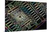 Microprocessor Chip, Artwork-PASIEKA-Mounted Premium Photographic Print