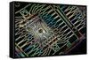 Microprocessor Chip, Artwork-PASIEKA-Framed Stretched Canvas