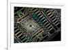 Microprocessor Chip, Artwork-PASIEKA-Framed Photographic Print