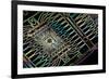 Microprocessor Chip, Artwork-PASIEKA-Framed Photographic Print