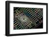 Microprocessor Chip, Artwork-PASIEKA-Framed Photographic Print