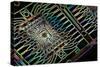 Microprocessor Chip, Artwork-PASIEKA-Stretched Canvas