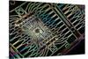 Microprocessor Chip, Artwork-PASIEKA-Stretched Canvas