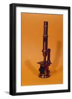 Microscope Belonging to Louis Pasteur-French School-Framed Giclee Print