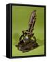 Microscope, Signed by Francois Villette Optician to the Prince of Liege, 1765-null-Framed Stretched Canvas