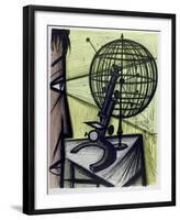 Microscope-Bernard Buffet-Framed Collectable Print