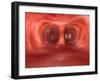 Microscopic View Inside the Human Lungs-null-Framed Art Print