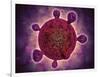 Microscopic View of a Microbe-null-Framed Art Print