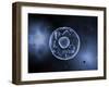 Microscopic View of Animal Cell-null-Framed Art Print