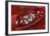 Microscopic View of Blood Clotting Inside the Artery-null-Framed Art Print