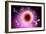 Microscopic View of Cell and Antibody-null-Framed Art Print