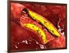 Microscopic View of Fat Plaque Inside the Artery-null-Framed Art Print