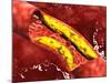 Microscopic View of Fat Plaque Inside the Artery-null-Mounted Art Print