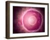 Microscopic View of Human B-Cells-null-Framed Art Print