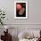 Microscopic View of Mitochondria-null-Framed Art Print displayed on a wall