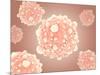 Microscopic View of Pancreatic Cancer Cell-null-Mounted Art Print