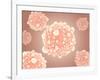 Microscopic View of Pancreatic Cancer Cell-null-Framed Art Print