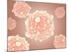 Microscopic View of Pancreatic Cancer Cell-null-Mounted Art Print