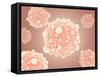 Microscopic View of Pancreatic Cancer Cell-null-Framed Stretched Canvas