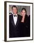 Microsoft Ceo Bill Gates W. Wife Melinda at for All Kids Foundation-null-Framed Premium Photographic Print