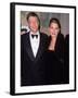 Microsoft Ceo Bill Gates W. Wife Melinda at for All Kids Foundation-null-Framed Premium Photographic Print