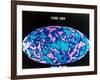 Microwave Map of Whole Sky, C1990S-null-Framed Giclee Print