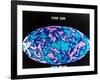 Microwave Map of Whole Sky, C1990S-null-Framed Giclee Print