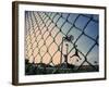 Mid Adult Man Playing Basketball-null-Framed Photographic Print