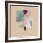 Mid Century 3-Siotia Swati-Framed Art Print