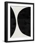 Mid Century Abstract Shapes II-Eline Isaksen-Framed Art Print