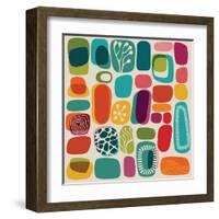 Mid-Century Abstract-Cyborgwitch-Framed Art Print