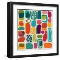 Mid-Century Abstract-Cyborgwitch-Framed Art Print