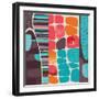 Mid-Century Abstract-Cyborgwitch-Framed Art Print