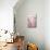 Mid Century Arches Pink Gray 1-Urban Epiphany-Mounted Art Print displayed on a wall