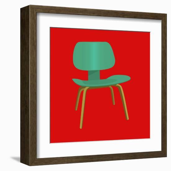 Mid Century Chair II-Sloane Addison ?-Framed Art Print