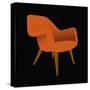 Mid Century Chair II-Sloane Addison ?-Stretched Canvas