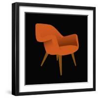 Mid Century Chair II-Sloane Addison ?-Framed Art Print