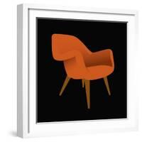 Mid Century Chair II-Sloane Addison ?-Framed Art Print