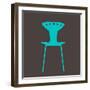 Mid Century Chair II-Anita Nilsson-Framed Art Print