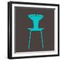 Mid Century Chair II-Anita Nilsson-Framed Art Print