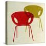 Mid Century Chairs Design II-Anita Nilsson-Stretched Canvas