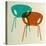 Mid Century Chairs Design III-Anita Nilsson-Stretched Canvas