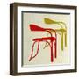 Mid Century Chairs Print II-Anita Nilsson-Framed Art Print