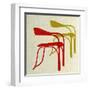 Mid Century Chairs Print II-Anita Nilsson-Framed Art Print