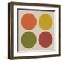 Mid Century Colors I-Eline Isaksen-Framed Art Print