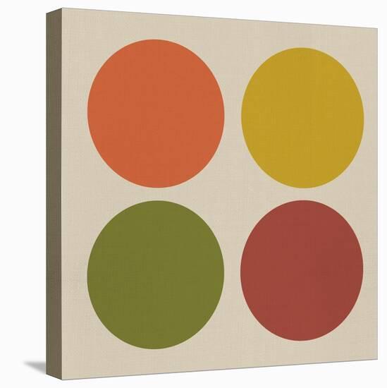 Mid Century Colors I-Eline Isaksen-Stretched Canvas