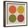 Mid Century Colors I-Eline Isaksen-Framed Art Print