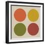 Mid Century Colors I-Eline Isaksen-Framed Art Print