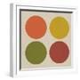 Mid Century Colors I-Eline Isaksen-Framed Art Print